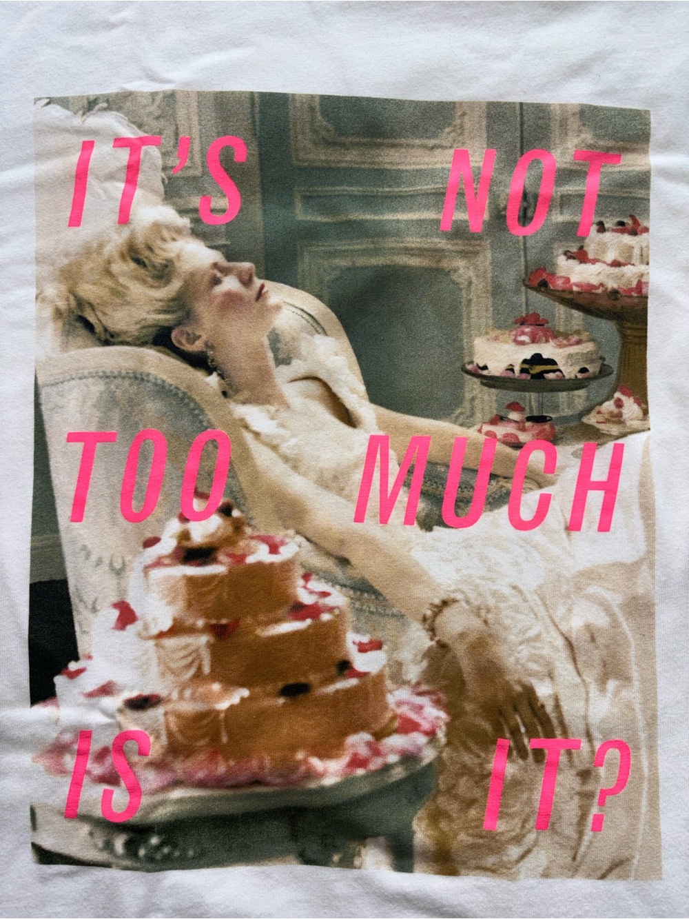 Uniqlo x Sofia Coppola Marie Antoinette Movie TShirt Size S/M